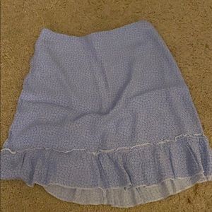 brandy melville cara ruffle skirt